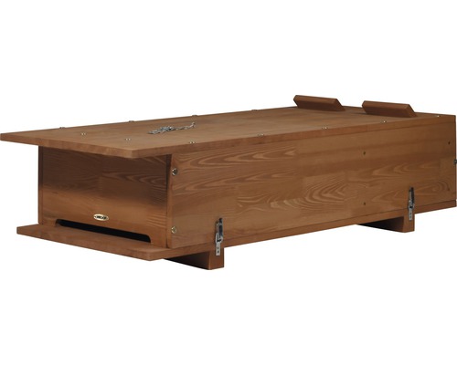 Bienenkiste für Honig-Bienen zum Imkern 115 x 47 x 32,5 cm Holzkasten für Fledermäuse mit Befestigungskette