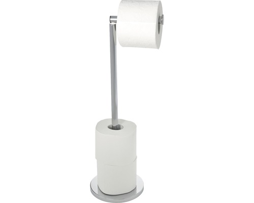 Toilettenpapierhalter aus Metall mit Toilettenpapier