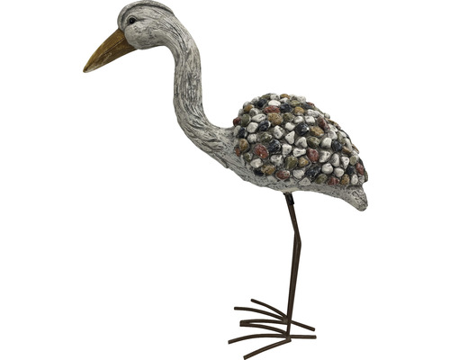 Dekofigur Reiher für den Garten