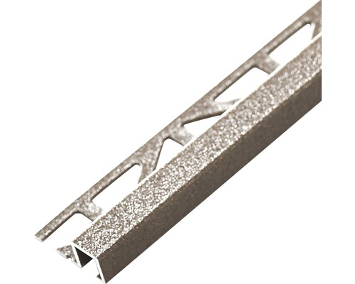 Quadrat-Abschlussprofil Dural Squareline 11 mm Länge 250 cm Aluminium braun-0