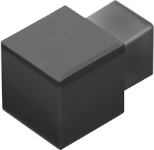 Aussenecke Squareline Aluminium matt schwarz 2 Stück-thumb-1