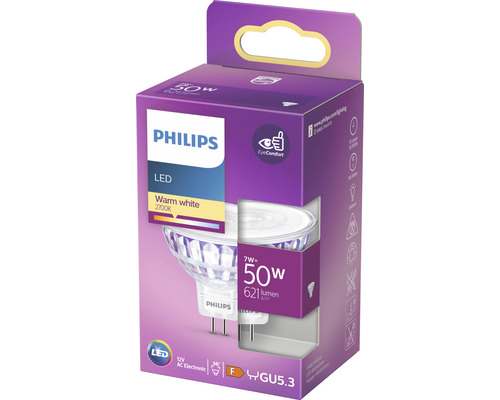 6x GU5.3 LED Spot 5W Dimmbar – Ersatz Für 50W Halogen, Warmweiß 2700K