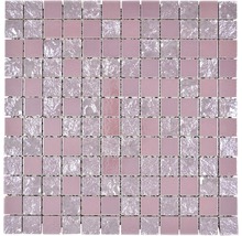 Keramikmosaik CG GA8 Quadrat gaku 31,6x31,6 cm pink-thumb-0