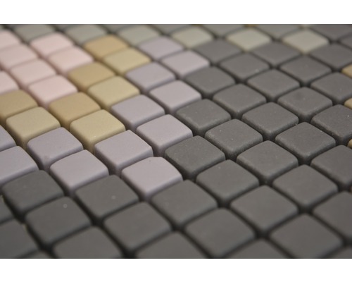 Quadratische Mosaikfliesen für Wand und Boden