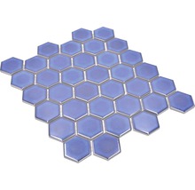 Sechseckige Mosaikfliesen
