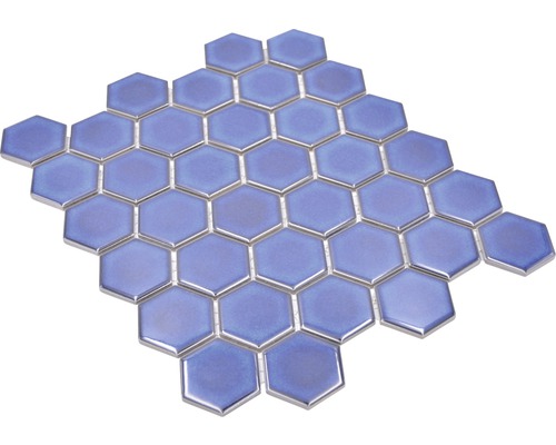 Sechseckige Mosaikfliesen
