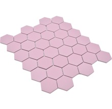 Keramikmosaik HX AT52 Hexagon Uni altrosa R1-thumb-4