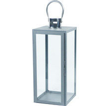 Dekorative Windlicht Laterne mit Metallrahmen und Tragegriff