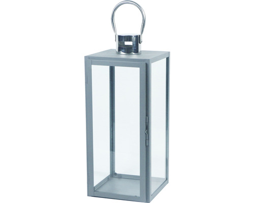 Dekorative Windlicht Laterne mit Metallrahmen und Tragegriff