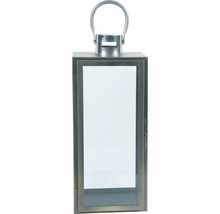 Dekorative Laterne aus Metall und Glas mit Tragegriff