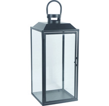Dekorative Laterne aus Metall und Glas für den Innen- und Außenbereich