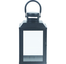 Dekorative Laterne mit Glaseinsätzen und Tragegriff