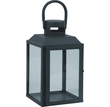 Dekorative Laterne aus Metall und Glas mit Tragegriff