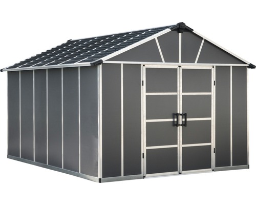 Gartenschuppen mit Doppeltür und Dach