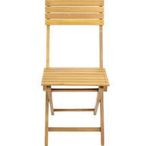 Gartenmöbelset GARDEN PLACE Svea 2 Sitzer 3 tlg. braun aus robustem Akazienholz, klappbar