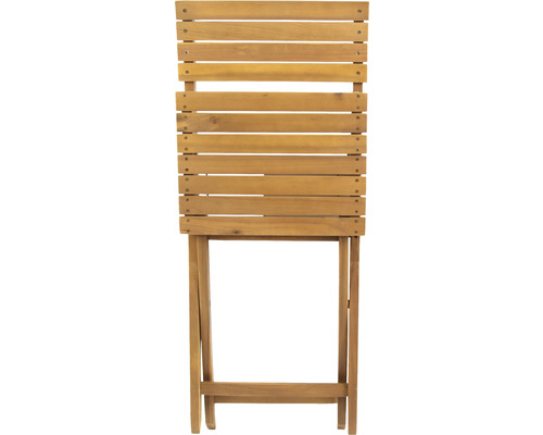 Klappbarer Holzstuhl für den Garten