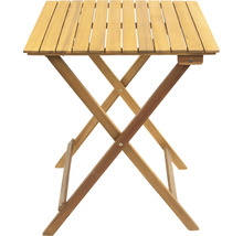 Gartenmöbelset GARDEN PLACE Svea 2 Sitzer 3 tlg. braun aus robustem Akazienholz, klappbar