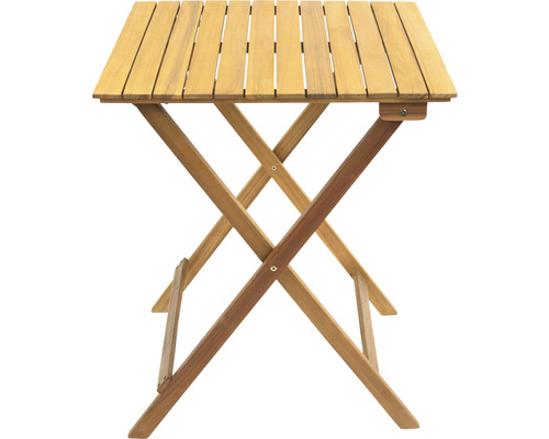 Quadratischer Klapptisch aus Holz