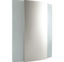 Moderne Wandleuchte aus Metall und Glas