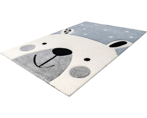 Teppich mit Bärenmotiv und Sternen