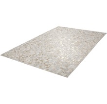 Teppich Leder Rocket 110 elfenbein gold 200x290 cm (Echtleder)