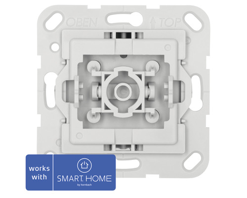 TechniSat Ausschalter-Einsatz mit Repeater Funktion geeignet für Gira System 55 - Kompatibel mit SMART HOME by hornbach