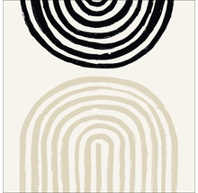 Glasbild New Geometric Shapes I 30x30 cm