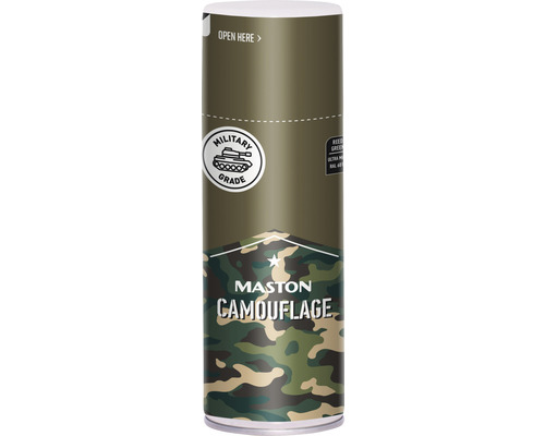 Sprühlack Maston Camouflage Reed Green RAL 6013 schilfgrün 400 ml Maston Camouflage Sprühlack Dose
