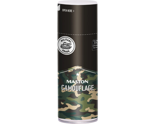 Sprühlack Maston Camouflage Yellow Olive RAL 6014 gelboliv 400 ml Maston Camouflage Spraydose