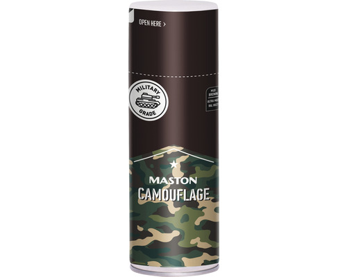 Sprühlack Maston Camouflage Mud Brown RAL 8027 lederbraun 400 ml