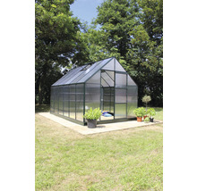 Gewächshaus Halls Universal 128 Polycarbonat 6 mm 257 x 384 cm grün