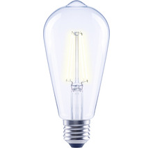 Klare LED Lampe im Edison Stil mit E27 Fassung