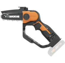 Akku Astsäge/Minikettensäge/Gehölzschneider WORX 20V 12cm WG324E.9, ohne Akku und Ladegerät