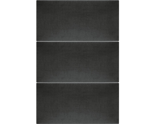 Drei rechteckige Wandpaneele