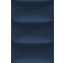 Wandkissen Riviera dunkelblau Samt-Optik 30 x 60 cm-thumb-2