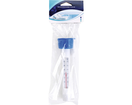 Schwimmthermometer in Verpackung, Höhe 19,5 cm
