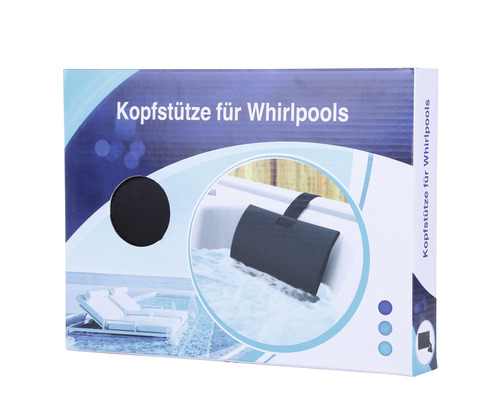Verpackung einer Kopfstütze für Whirlpools