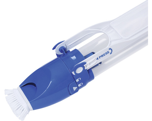 Poolreiniger mit Bürste zur Beckenreinigung