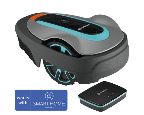 Mähroboter GARDENA smart SILENO city Set 600 m² mit LONA Funktion - Kompatibel mit SMART HOME by hornbach Mähroboter GARDENA smart SILENO city Set 600 m² mit LONA Funktion - Kompatibel mit SMART HOME by hornbach
