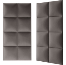 Wandkissen Fancy taupe Gewebte-Optik 30 x 30 cm-thumb-4