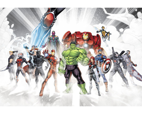 Fototapete Papier 8-4032 Avengers Unite 8-tlg. 368 x 254 cm