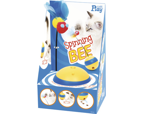 Catit Play Spinning Bee Katzenspielzeug in der Verpackung
