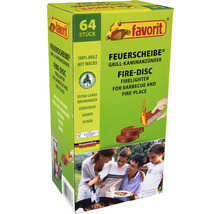 Packung Grillanzünder aus Holz mit Wachs, 64 Stück