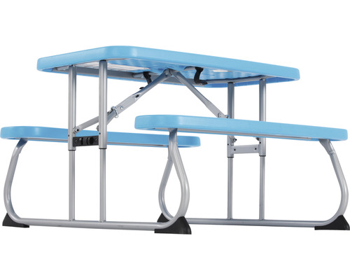 Klappbarer Picknicktisch mit Sitzbänken