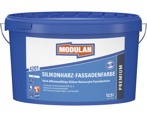 MODULAN 4201 Silikonharz-Fassadenfarbe im Wunschfarbton mischen lassen-0