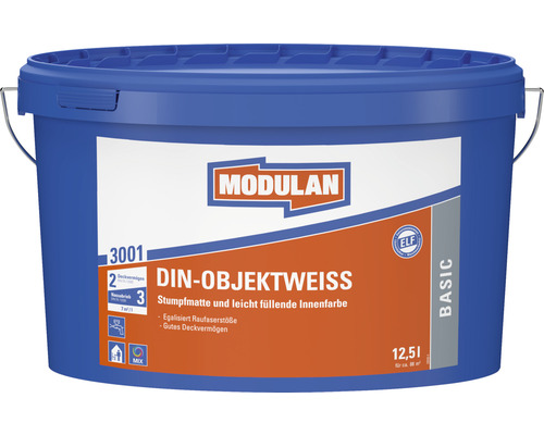 MODULAN 3303 Isoweiß Isolierfarbe Nikotinsperre weiß 12,5