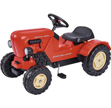 Roter Porsche Diesel Junior Trettraktor für Kinder