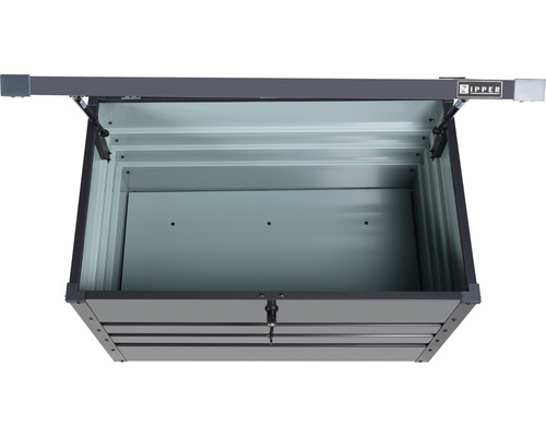 Geöffneter Gartenschrank von Zipper