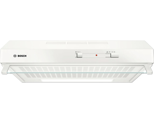 Bosch Dunstabzugshaube mit Schiebeschalter und Glasplatte