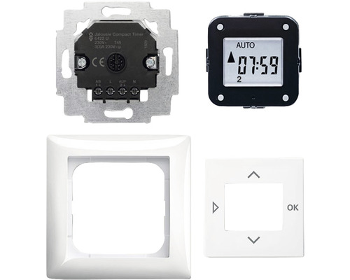 Jalousie Compact Timer mit Zubehör für die Rollladensteuerung